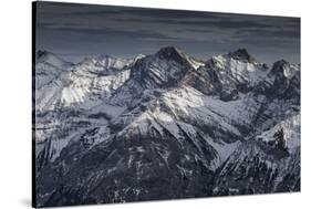 Europe, Germany, Bavaria, Alps, Mountains, Mittenwald, View from Karwendel-Mikolaj Gospodarek-Stretched Canvas