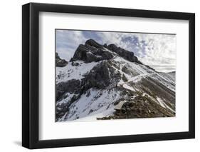 Europe, Germany, Bavaria, Alps, Mountains, Mittenwald, View from Karwendel-Mikolaj Gospodarek-Framed Photographic Print