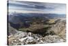 Europe, Germany, Bavaria, Alps, Mountains, Mittenwald, View from Karwendel-Mikolaj Gospodarek-Stretched Canvas