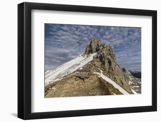 Europe, Germany, Bavaria, Alps, Mountains, Mittenwald, View from Karwendel-Mikolaj Gospodarek-Framed Photographic Print