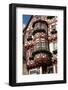 Europe, Germany, Bavaria, Half-Timbered House with Bay Window-Rainer Waldkirch-Framed Photographic Print