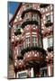 Europe, Germany, Bavaria, Half-Timbered House with Bay Window-Rainer Waldkirch-Mounted Photographic Print