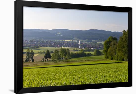 Europe, Germany, Bavaria, Upper Palatinate, R?tz, Local Overview-Chris Seba-Framed Photographic Print