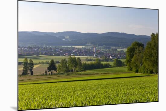 Europe, Germany, Bavaria, Upper Palatinate, R?tz, Local Overview-Chris Seba-Mounted Photographic Print