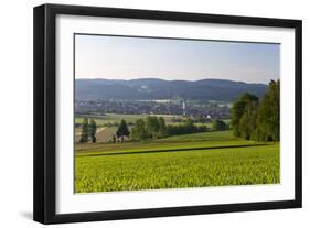 Europe, Germany, Bavaria, Upper Palatinate, R?tz, Local Overview-Chris Seba-Framed Photographic Print