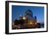 Europe, Germany, Berlin, Berlin Cathedral on the Spreekanal-Chris Seba-Framed Photographic Print