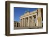 Europe, Germany, Berlin, the Brandenburg Gate-Chris Seba-Framed Photographic Print