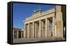 Europe, Germany, Berlin, the Brandenburg Gate-Chris Seba-Framed Stretched Canvas