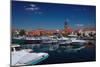 Europe, Germany, Binnenmuritz with Yacht Harbour-Rainer Waldkirch-Mounted Photographic Print