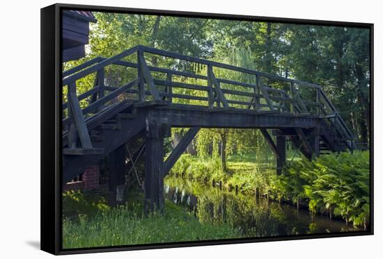 Europe, Germany, Brandenburg, Spreewald, LŸbben-Chris Seba-Framed Stretched Canvas