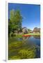 Europe, Germany, Brandenburg, Spreewald (Spree Forest), Canal, Leipe, Canoe-Chris Seba-Framed Photographic Print