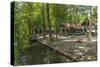 Europe, Germany, Brandenburg, Spreewald (Spree Forest), Forest Restaurant 'Wotschofska'-Chris Seba-Stretched Canvas