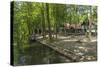 Europe, Germany, Brandenburg, Spreewald (Spree Forest), Forest Restaurant 'Wotschofska'-Chris Seba-Stretched Canvas