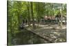 Europe, Germany, Brandenburg, Spreewald (Spree Forest), Forest Restaurant 'Wotschofska'-Chris Seba-Stretched Canvas