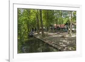 Europe, Germany, Brandenburg, Spreewald (Spree Forest), Forest Restaurant 'Wotschofska'-Chris Seba-Framed Photographic Print