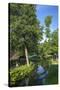 Europe, Germany, Brandenburg, Spreewald (Spree Forest), LŸbben, Harbour 2, Canal-Chris Seba-Stretched Canvas