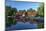 Europe, Germany, Brandenburg, Spreewald (Spree Forest), LŸbben, Harbour Basin-Chris Seba-Mounted Photographic Print