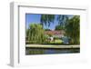 Europe, Germany, Brandenburg, Spreewald (Spree Forest), LŸbbenau, Canal, Castle Manor-Chris Seba-Framed Photographic Print