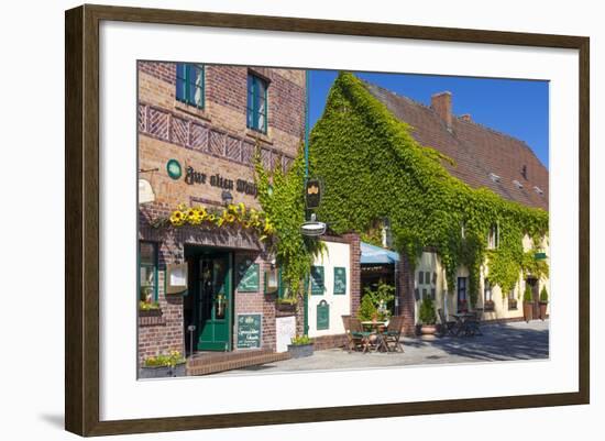 Europe, Germany, Brandenburg, Spreewald (Spree Forest), LŸbbenau, Gastronomy, Old Town-Chris Seba-Framed Photographic Print