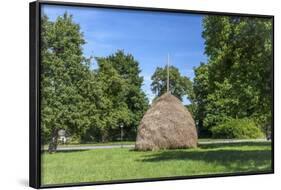 Europe, Germany, Brandenburg, Spreewald (Spree Forest), Leipe, Traditional Haycock-Chris Seba-Framed Photographic Print