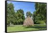 Europe, Germany, Brandenburg, Spreewald (Spree Forest), Leipe, Traditional Haycock-Chris Seba-Framed Stretched Canvas