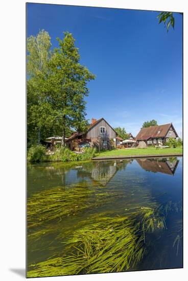 Europe, Germany, Brandenburg, Spreewald (Spree Forest), Leipe-Chris Seba-Mounted Premium Photographic Print