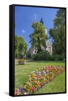 Europe, Germany, Brandenburg, Spreewald (Spree Forest), Place Burg, Town Church-Chris Seba-Framed Stretched Canvas