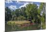 Europe, Germany, Brandenburg, Spreewald (Spree Forest), Schlepzig, Canoe Driver-Chris Seba-Mounted Photographic Print