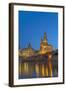 Europe, Germany, Dresden, Elbe River, Saxon-Chris Seba-Framed Photographic Print