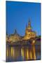 Europe, Germany, Dresden, Elbe River, Saxon-Chris Seba-Mounted Photographic Print