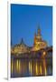 Europe, Germany, Dresden, Elbe River, Saxon-Chris Seba-Framed Photographic Print