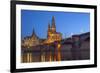 Europe, Germany, Dresden, Elbe River, Saxon-Chris Seba-Framed Photographic Print