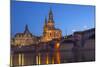 Europe, Germany, Dresden, Elbe River, Saxon-Chris Seba-Mounted Photographic Print