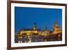 Europe, Germany, Dresden, Elbe River, Saxon-Chris Seba-Framed Photographic Print