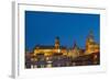 Europe, Germany, Dresden, Elbe River, Saxon-Chris Seba-Framed Photographic Print