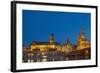 Europe, Germany, Dresden, Elbe River, Saxon-Chris Seba-Framed Photographic Print