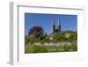 Europe, Germany, Eastern Westphalia, Hšxter, Weser Shore, Town Church-Chris Seba-Framed Photographic Print