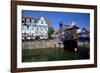 Europe, Germany, Elde Muritz Waterway-Rainer Waldkirch-Framed Photographic Print