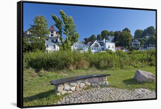 Europe, Germany, Hamburg, Blankenese, Villas, Sea Front-Chris Seba-Framed Stretched Canvas