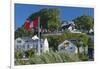 Europe, Germany, Hamburg, Blankenese, Villas-Chris Seba-Framed Premium Photographic Print