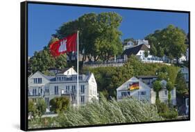 Europe, Germany, Hamburg, Blankenese, Villas-Chris Seba-Framed Stretched Canvas