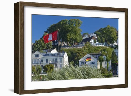 Europe, Germany, Hamburg, Blankenese, Villas-Chris Seba-Framed Photographic Print