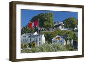 Europe, Germany, Hamburg, Blankenese, Villas-Chris Seba-Framed Photographic Print