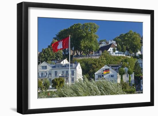 Europe, Germany, Hamburg, Blankenese, Villas-Chris Seba-Framed Photographic Print