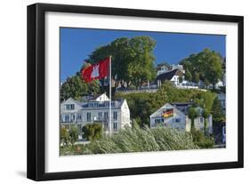 Europe, Germany, Hamburg, Blankenese, Villas-Chris Seba-Framed Photographic Print