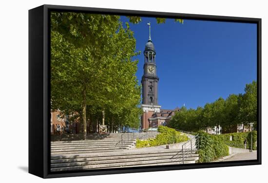 Europe, Germany, Hamburg, Hamburger Michel-Chris Seba-Framed Stretched Canvas