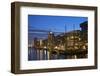 Europe, Germany, Hamburg, Harbour, Sailing Ships-Chris Seba-Framed Photographic Print