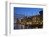 Europe, Germany, Hamburg, Harbour, Sailing Ships-Chris Seba-Framed Photographic Print