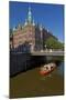 Europe, Germany, Hamburg, Old Warehouse District, Canal-Chris Seba-Mounted Photographic Print
