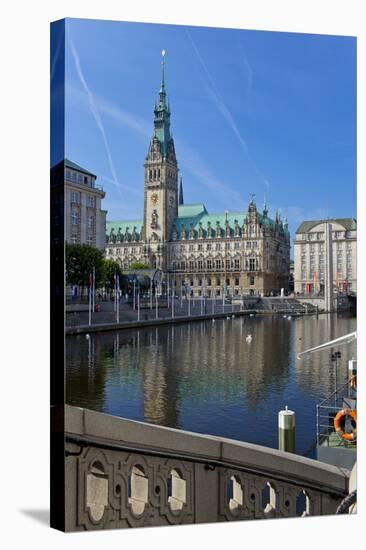 Europe, Germany, Hamburg, Townhall-Chris Seba-Stretched Canvas